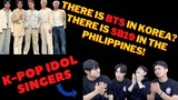 The reactions of Korean idol singers who saw the world-famous Filipino idol singer (ft. SB19 gento)