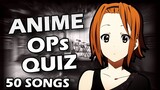 Anime Opening Quiz - 50 SONGS (FREE - IMPOSSIBLE)