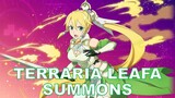 SAO Alicization Rising Steel: The Goddess of Earth Terraria Leafa Summons/Scout