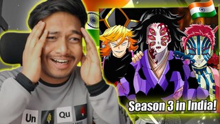 Demon Slayer Season 3 Episode 1 in India? (Hindi)