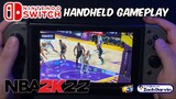 NBA 2K22 on Nintendo Switch ! Handheld Gameplay | Same with the PS5 experience or not?