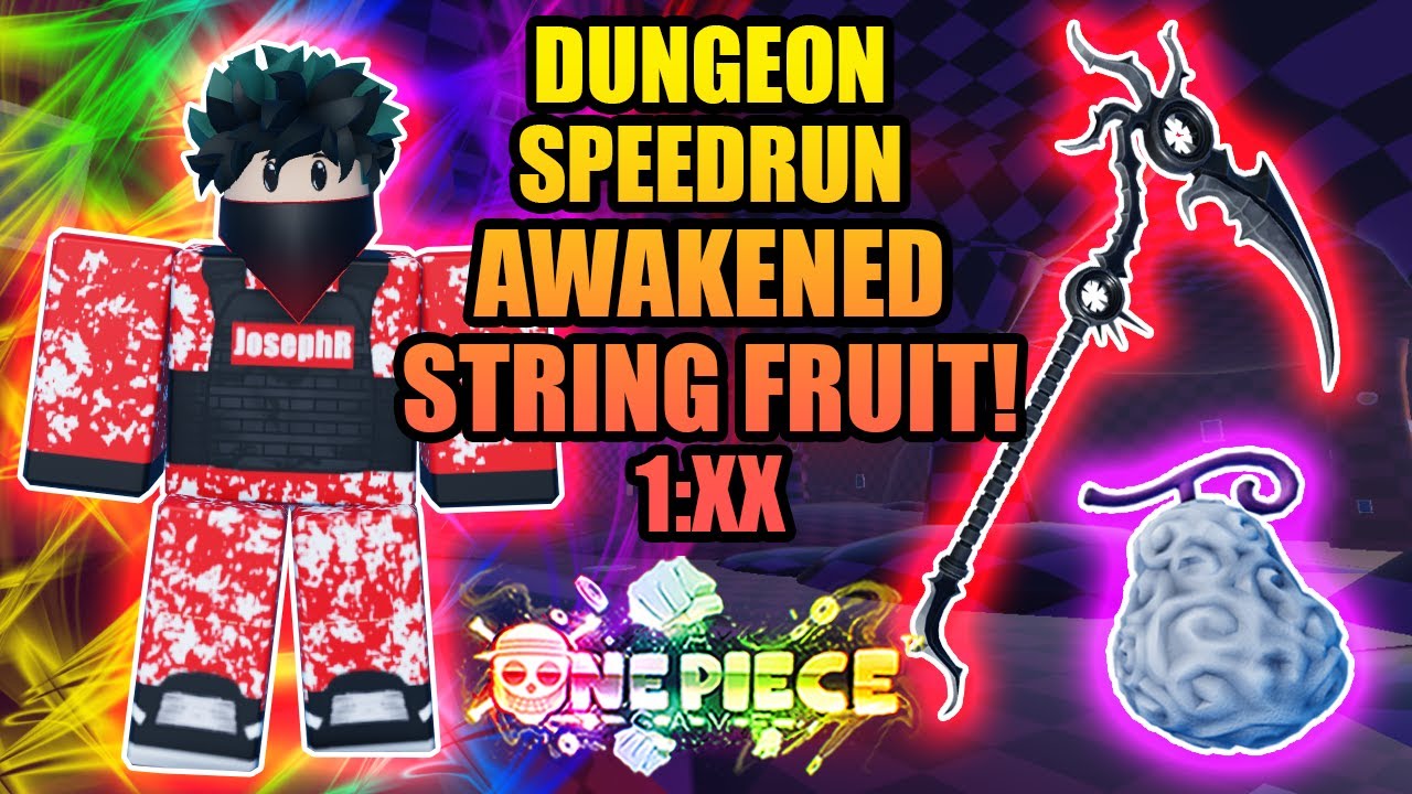 Awakened String Fruit Full Showcase in A One Piece Game - BiliBili