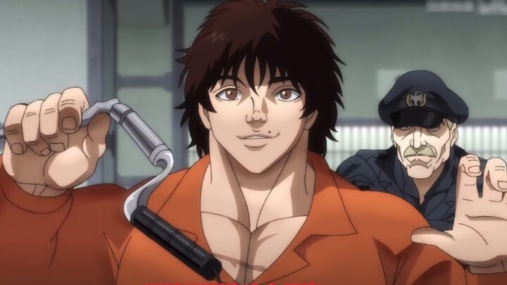 [Baki] Plot: In order to become stronger, Baki goes to find the free man Oliva. The method is brilli