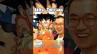 Rest in Peace Akira Toriyama 🐉 #dragonball #akiratoriyama