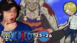 SANJI'S STORY... | One Piece First Reaction Episode 25-26
