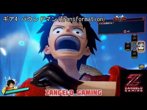 One Piece Pirate Warriors 4 Luffy All Moves