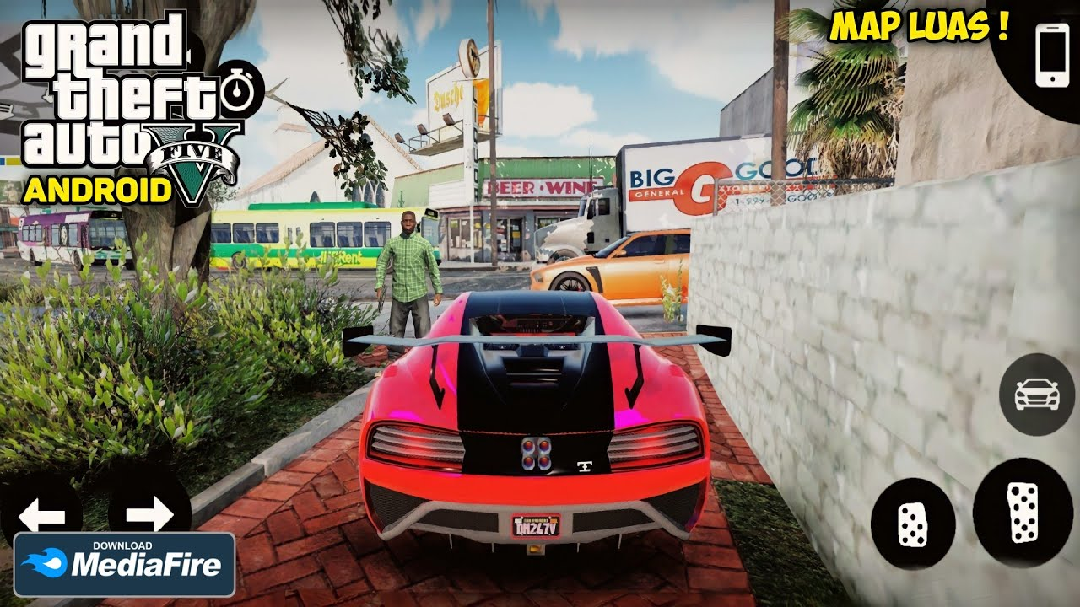 GTA 5 Fanmade Android Offline Map Luas  GTA V Fan Game Terbaik di 2021? -  BiliBili