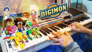 NOSTALGIA ANIME LAWAS ‼️ DIGIMON ADVENTURE OST PIANO COVER ! BRAVE HEART - AYUMI MIYAZAKI