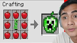 CREEPER Na Naging APPLE Sa MINECRAFT PE!?