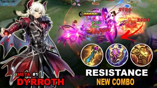 DYRROTH New Set Of Build 2023 | Why Dyrroth Is Always The Perfect Pick! | MLBB