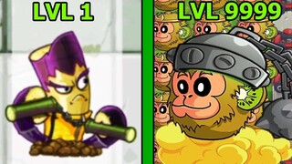 CÂY TRE CẦM CÔN NHỊ KHÚC LÝ TIỂU LONG VS CÂY TÔN NGỘ KO - PVZ2 PLANT VS ZOMBIE 2 TOP GAME CỰC HAY