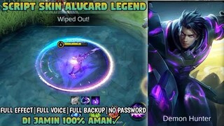 Script Skin Alucard Legend Full Effect No Password - Patch Terbaru | Mobile Legends