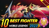 10 BEST FIGHTER IN MOBILE LEGENDS 2023 (UPDATE S30) | Mobile Legends Best Hero