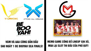 Free Fire | VGM, AAA Cùng Dẫn Đầu Ngày 1 Be Booyah Sea Finals, Memo Game Công Bố Lineup Thi Đấu VFL!