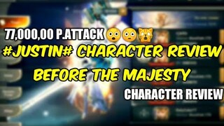 JUSTIN 77,000,000 P.ATTACK (CHARACTER REVIEW) | MU ORIGIN 2