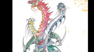 [Ultra Monster Encyclopedia] 107 Naga berkepala tiga Faiadrag, monster yang dibangkitkan setiap 100 