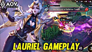 AOV : LAURIEL GAMEPLAY | IN MID LANE - ARENA OF VALOR LIÊNQUÂNMOBILE ROV