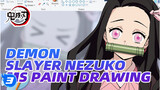 Demon Slayer Nezuko | MS Paint Drawing_3