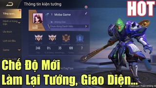 Update 1001 thứ hot! giao diện mới, chế độ mới làm lại tướng Lindis, Astrid và Keera tướng tăng giảm