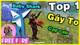 [Free Fire] Ăn no hành - Trận Cuối Gáy To cùng emote Baby Shark | StarBoyVN