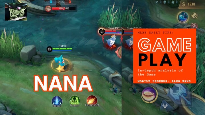 NANA SKILL MECHANICS & BUILD GUIDE  - Mobile Legends For Beginners - MLBB HERO – Season 24