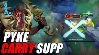 Carry Supp Pyke - Wild Rift