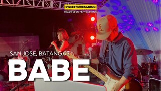 Babe | The Styx - Sweetnotes Live @ San Jose Batangas