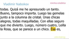 Vladimir Nabokov - Cuentos completos 3/8