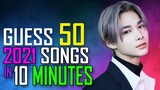 [KPOP GAME] CAN YOU GUESS 50 2021 KPOP SONGS  IN 10 MINUTES PART 1