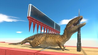 Blade, Spike and Punch Who Can Escape - Animal Revolt Battle Simulator
