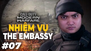 (Sub) CALL OF DUTY MODERN WARFARE 2019 | Tập 7: NHIỆM VỤ THE EMBASSY | Walkthrough