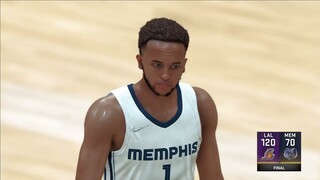 NBA2K22 FULL GAME HIGHLIGHTS LAKERS VS GRIZZLIES I NBA Regular Season II January 10, 2022 I NBA2k22