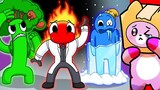 The RAINBOW FRIENDS but THEY'RE ELEMENTAL?! (CRAZY CARTOON ANIMATIONS!)