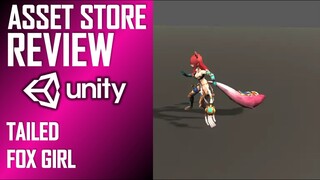 UNITY ASSET REVIEW | TAILED FOX GIRL | INDEPENDENT REVIEW BY JIMMY VEGAS ASSET STORE