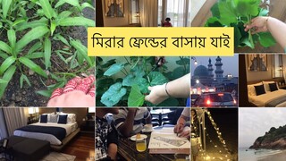 Bengali Vlog # মিরার ফ্রেন্ডের বাসায় যাই / মিরার বন্ধুর বাসা দেখতে কেমন ।। Ms Vlog ll