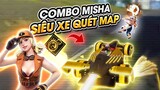 (FREEFIRE) MISHA, SIÊU XE COMBO KỸ NĂNG DỌN SẠCH MAP LỚN | MA GAMING