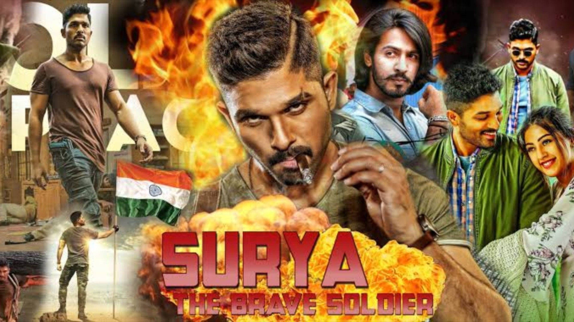 Surya The Brave Soldier Naa Peru Surya Naa Illu India sub Indonesia film India BiliBili