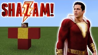 HOW TO SUMMON SHAZAM IN MINECRAFT PE