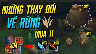 (LMHT) MỌI ĐIỀU BẠN CẦN BIẾT VỀ RỪNG MÙA 11! RỪNG TRONG GIAI ĐOẠN TIỀN MÙA GIẢI 2021! | iLoda