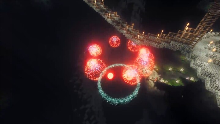 [Minecraft] When you make a super firework