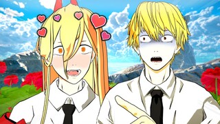 Power and Denji go on a DATE! (chainsaw man vr)