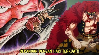 EDAN! SHANKS GUNAKAN HAKI & TEKNIK ROGER UTK KALAHKAN KID & KILLER DLM SEKALI SERANGAN! ONE PIECE