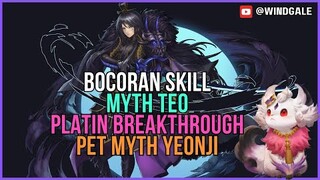 BOCORAN SKILL MYTH TEO - PLATIN BT - PET MYTH YEONJI - SEVEN KNIGHTS 2