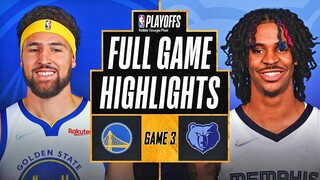 WARRIORS vs GRIZZLIES FULL GAME 3 HIGHLIGHTS NBA Playoffs 2022 Highlights Warriors vs Grizzlies 2K22