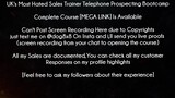 UK's Most Hated Sales Trainer Telephone prospecting Bootcamp Course download