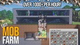 Minecraft - Simple Mob farm | Zombie, Skeleton, Creeper, Spider Farm