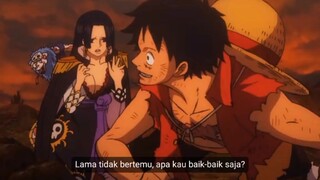 ayang Luffy marah