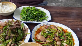Chen Zihao: This small restaurant on the roadside, YYDS, the food is so delicious!