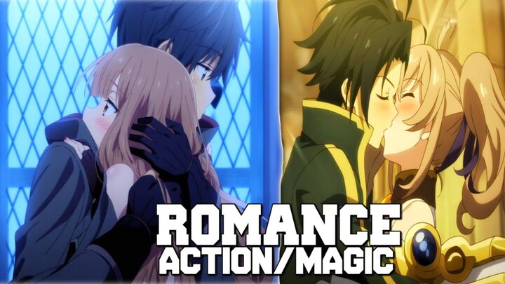 Top 10 Anime Romance Action/magic