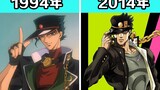 Various versions of Jotaro Kujo, the fan version is so cool!
